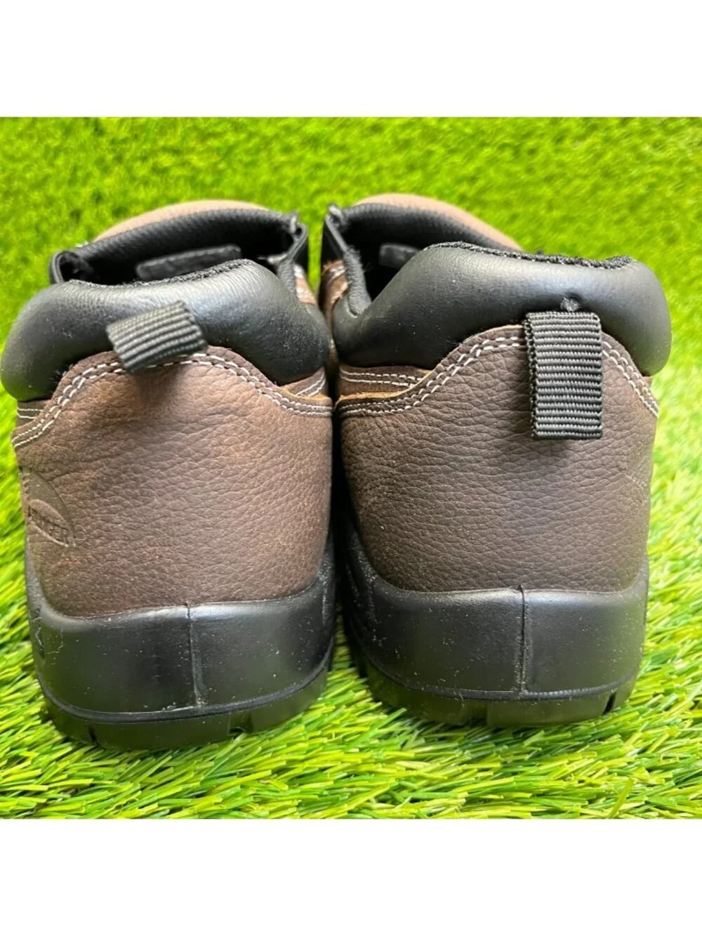 Avenger Foreman Mens Size 13 Brown Black Leather Composite Toe Safety Work Shoes